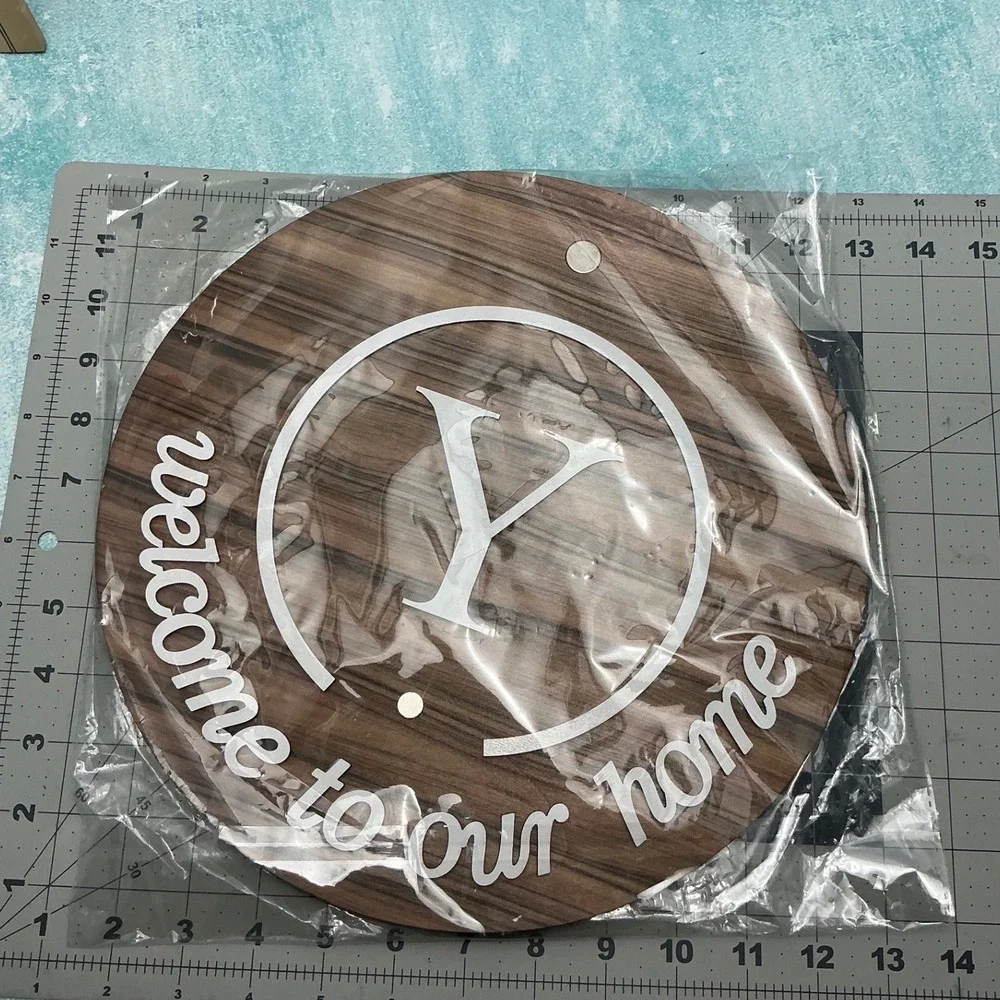 N/A circular wooden